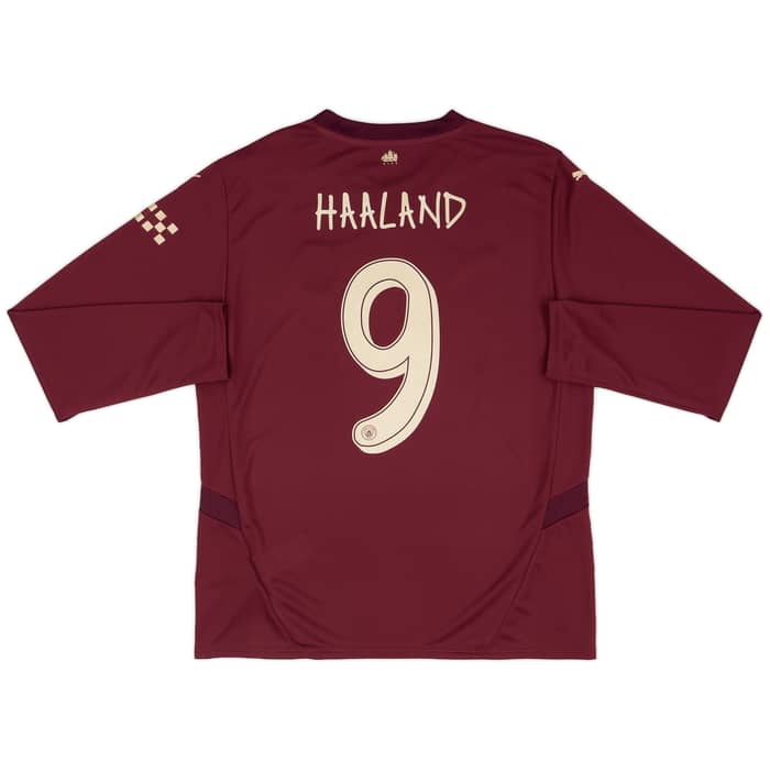 2024-25 Manchester City Third L/S Shirt Haaland #9