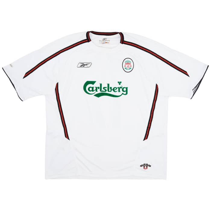 2003-04 Liverpool Away Shirt Gerrard #17 - 7/10 - (XL)