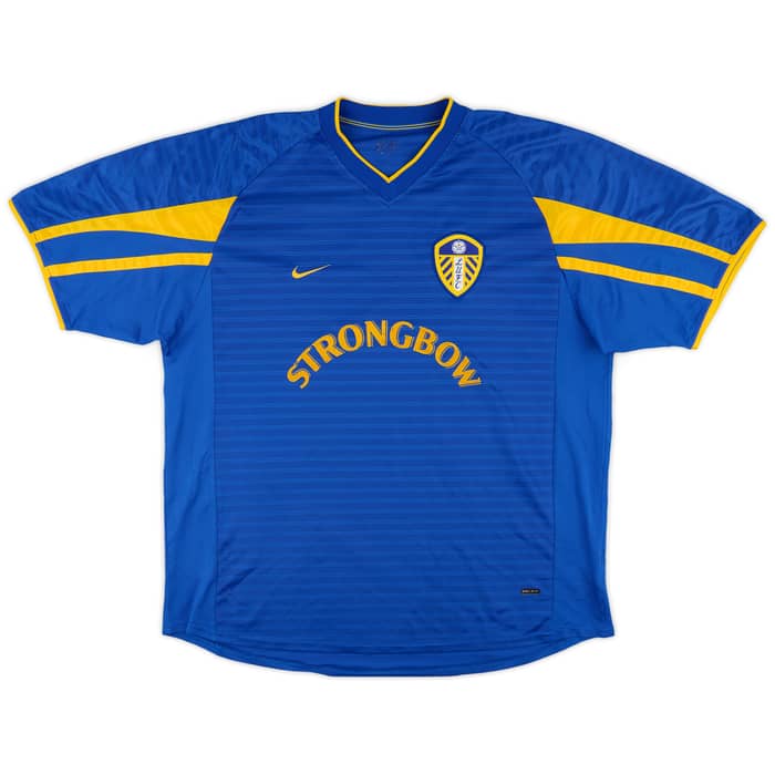 2001-03 Leeds United Away Shirt Radebe #5 - 7/10 - (XXL)