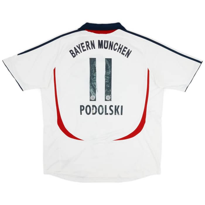2006-07 Bayern Munich Away Shirt Podolski #11 - 5/10 - (XL)