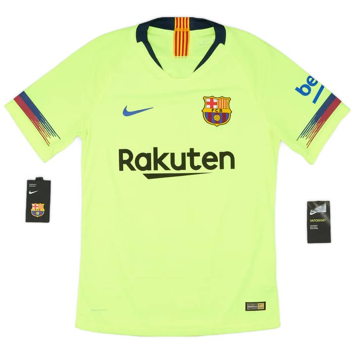 2018-19 Barcelona Authentic Away Shirt Messi #10 (S)