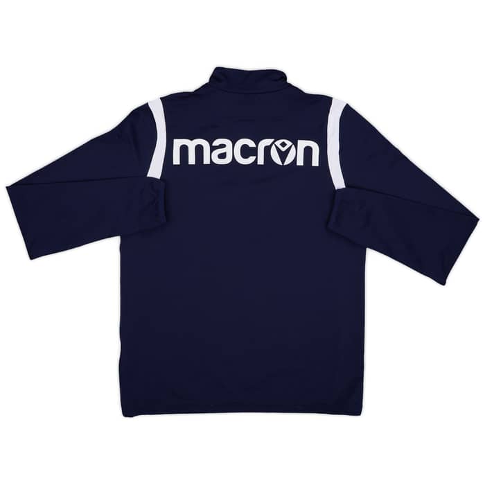 2023-23 Linfield Macron 1/4 Zip Training Top - 7/10 - (S)