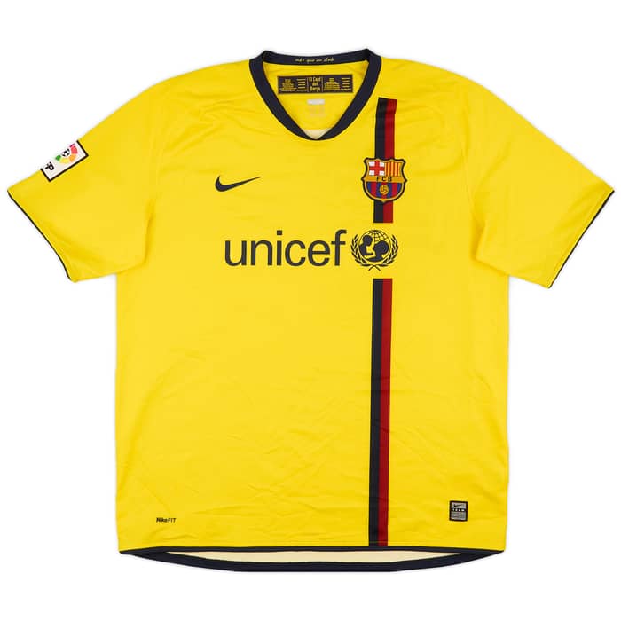 2008-10 Barcelona Away Shirt Messi #10 - 9/10 - (XL)