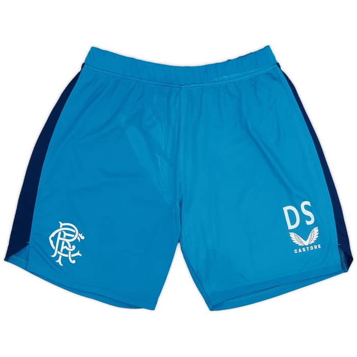 2023-24 Rangers Staff Issue Training Shorts - 6/10