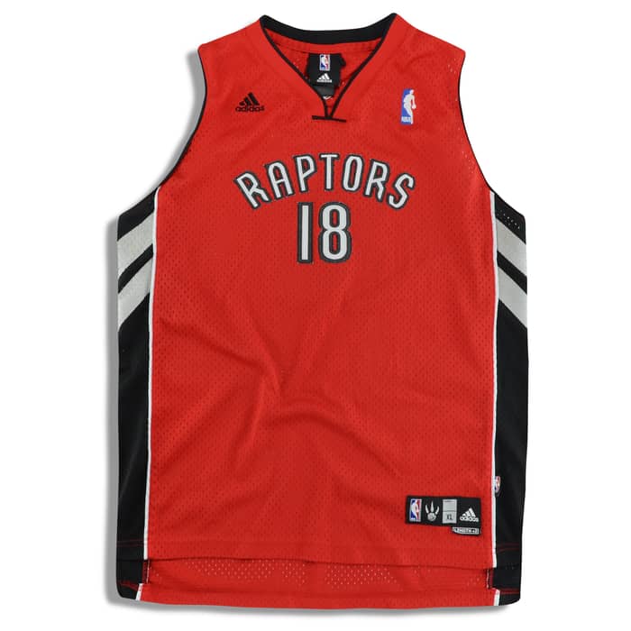 2006-09 Toronto Raptors Parker #18 adidas Swingman Jersey (Away) Y