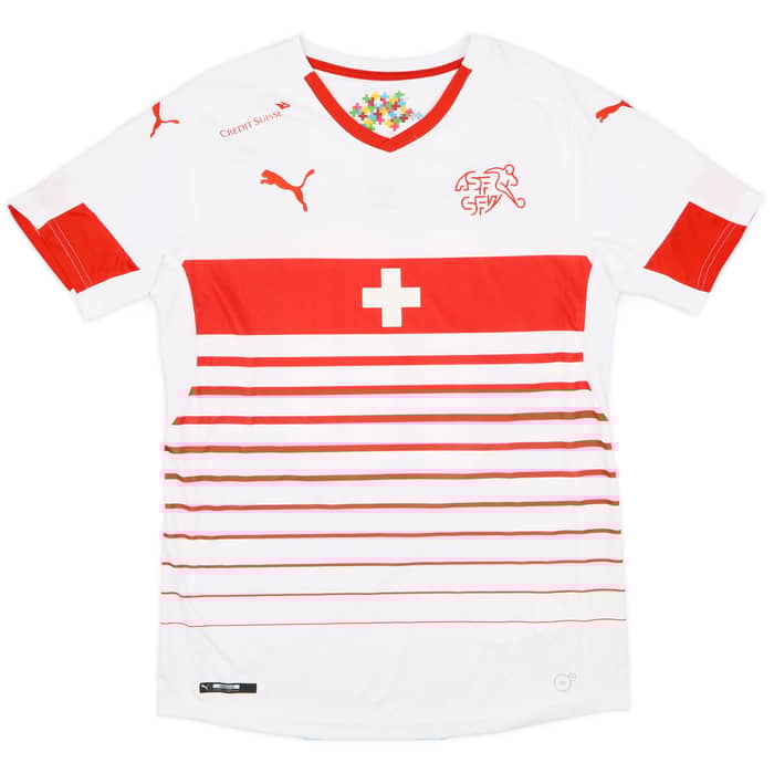 2016-17 Switzerland Away Shirt Xhaka #10 - 7/10 - (S)