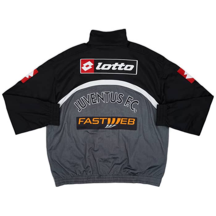 2001-02 Juventus Lotto Track Jacket - 8/10 - (XXL)