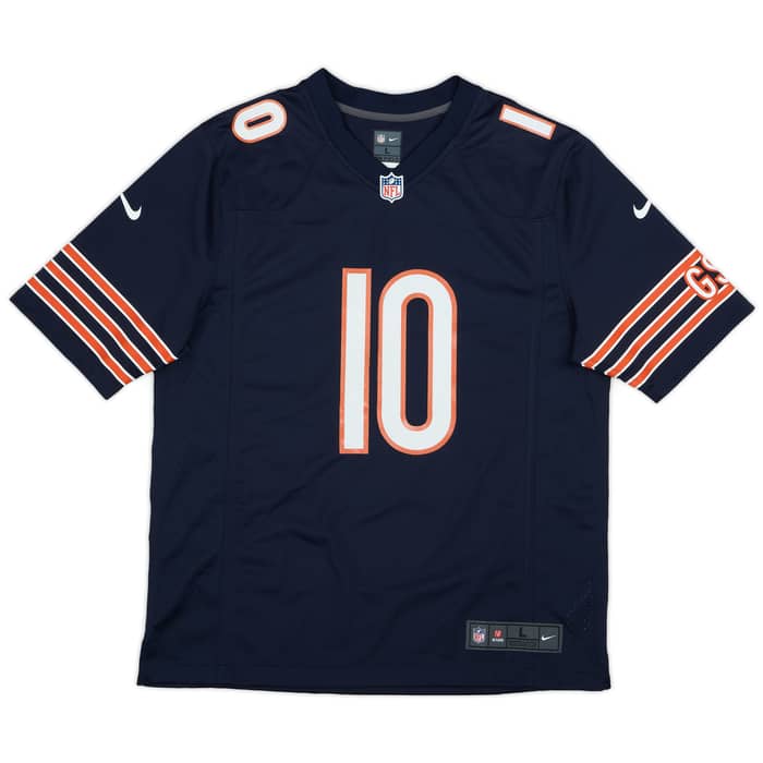2017-20 Chicago Bears Trubisky #10 Nike Game Home Jersey - 10/10 - (L)