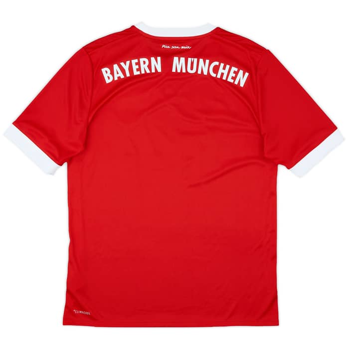 2017-18 Bayern Munich Home Shirt - 8/10 - (XL.Boys)