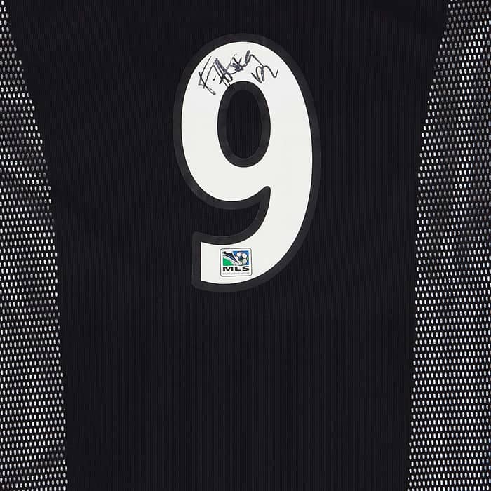 2002-03 DC United Player Issue Signed Home Shirt Adu #9 - 8/10 - (XL)