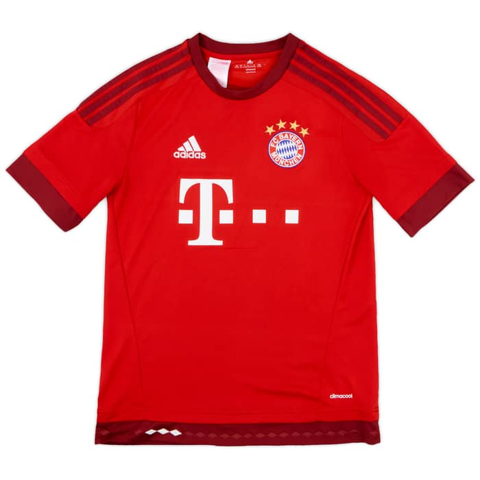 2015-16 Bayern Munich Home Shirt - 8/10 - (XL.Boys)