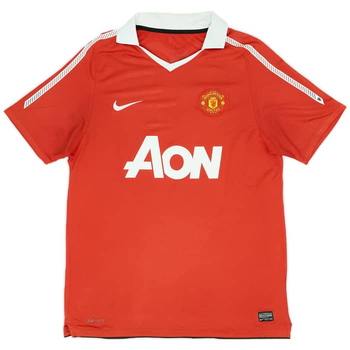 2010-11 Manchester United Home Shirt Rooney #10 - 6/10 - (M)