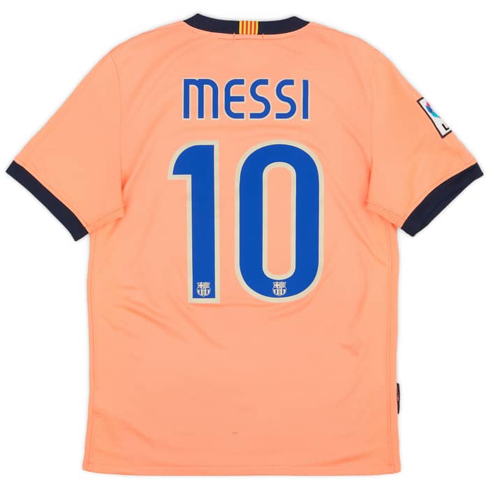 2009-10 Barcelona Away Shirt Messi #10 - 6/10 - (S)