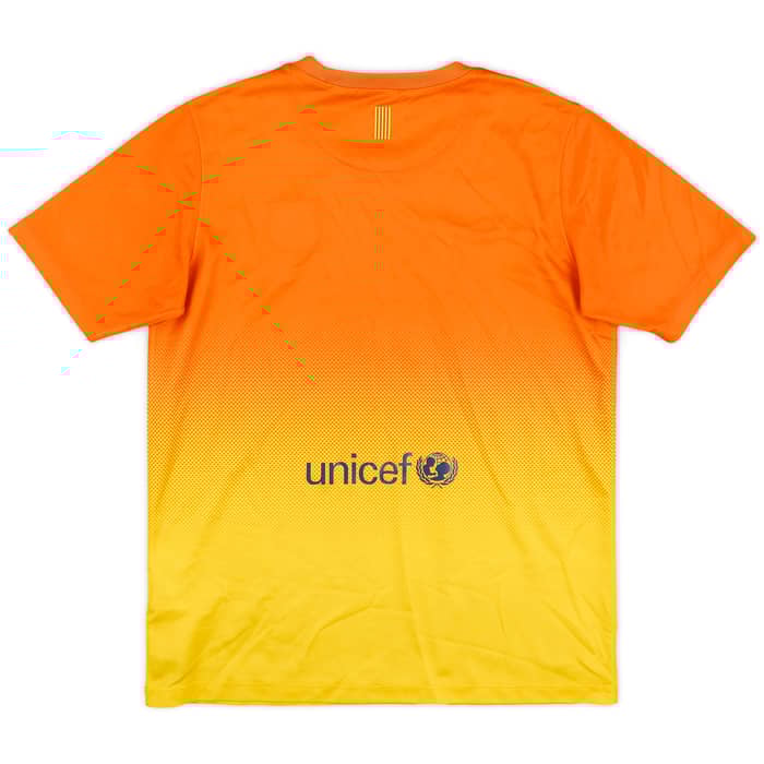 2012-13 Barcelona Basic Away Shirt - 8/10 - (XL.Boys)