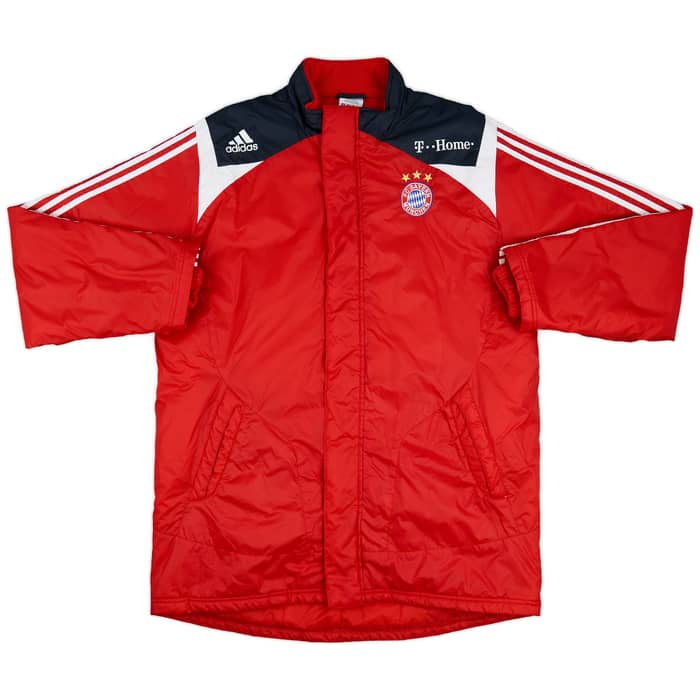 2007-08 Bayern Munich adidas Padded Bench Coat - 5/10 - (L/XL)