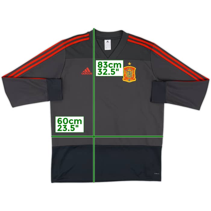 2017-18 Spain adidas Training Top - 8/10 - (XL)