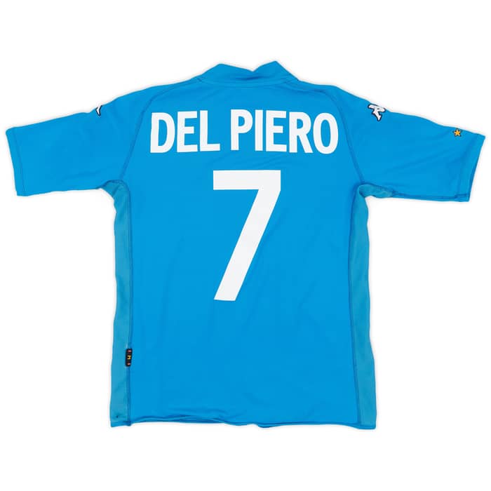 2002 Italy Home Shirt Del Piero #7 - 6/10 - (M)