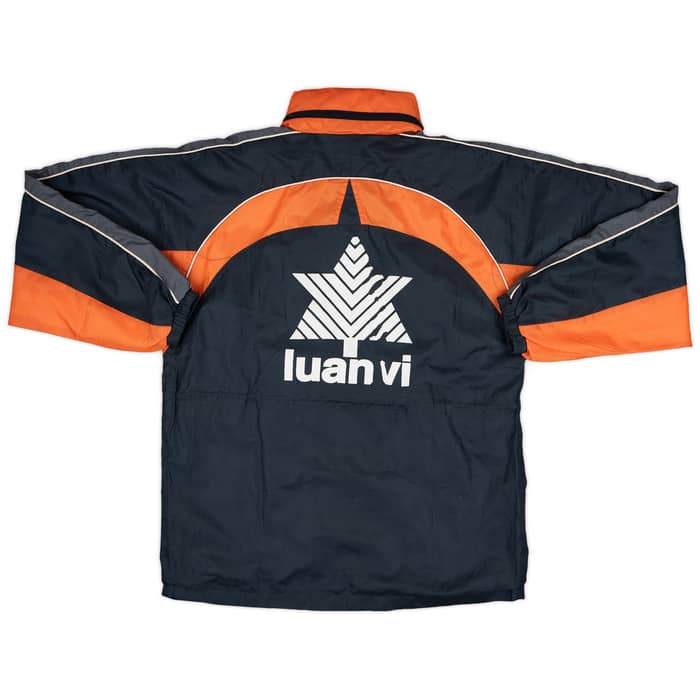 1998-99 Valencia Luanvi Hooded Rain Jacket - 7/10 - (L)