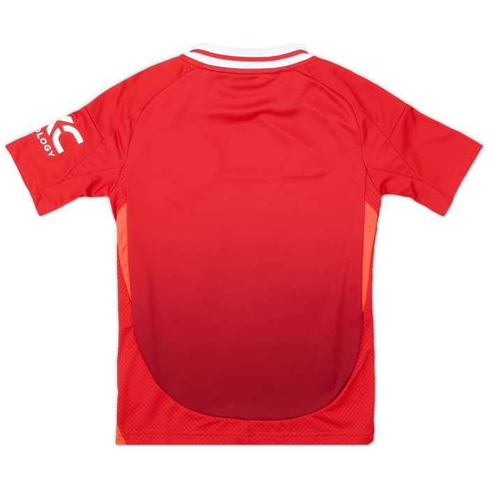 2024-25 Manchester United Home Shirt (KIDS)