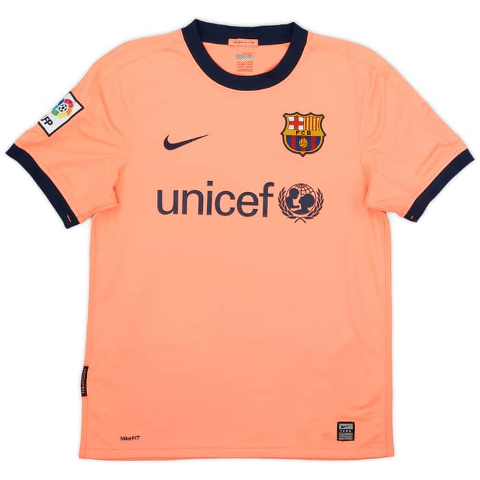 2009-10 Barcelona Away Shirt Messi #10 - 7/10 - (S)