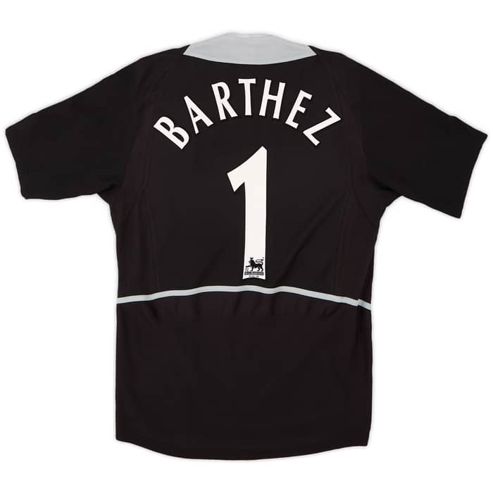 2002-04 Manchester United GK S/S Shirt Barthez #1 - 8/10 - (S)