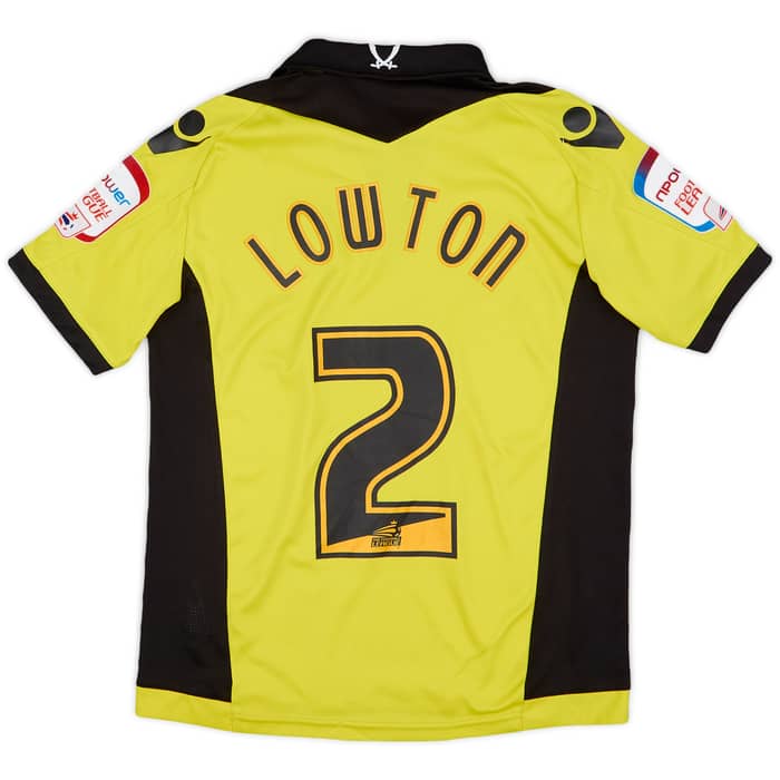 2011-12 Sheffield United Signed Away Shirt Lowton #2 - 6/10 - (L.Boys)