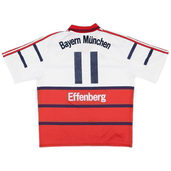 1998-00 Bayern Munich Away Shirt Effenberg #11 - 6/10 - (XL)