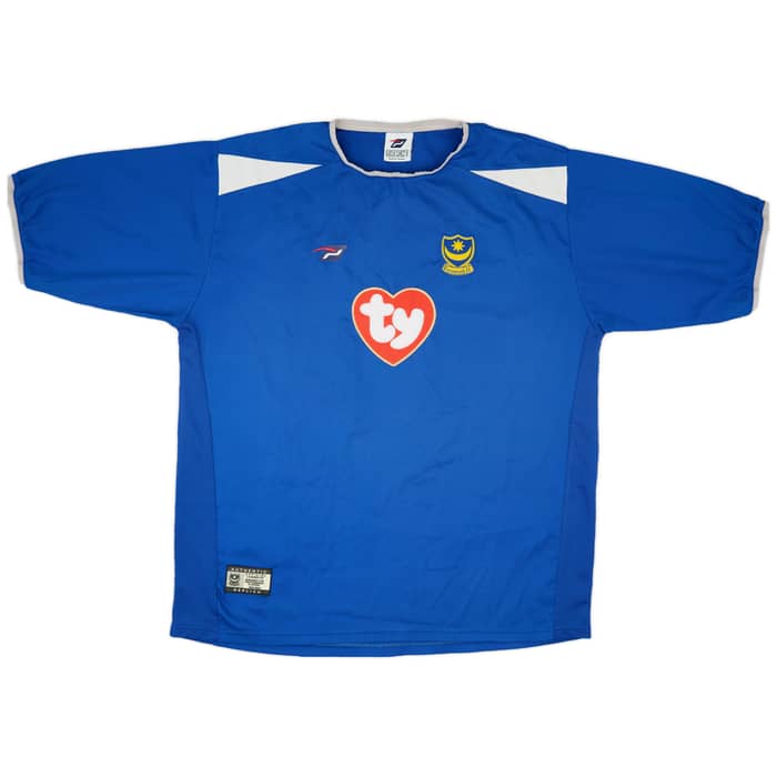 2003-05 Portsmouth Home Shirt Sheringham #10 - 8/10 - (XL)