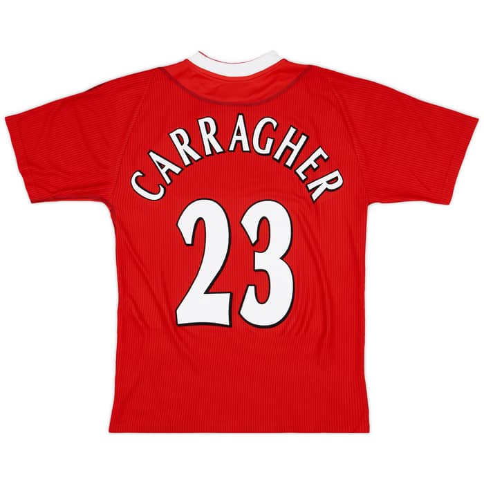 2002-04 Liverpool Home Shirt Carragher #23 - 9/10 - (S)