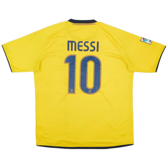 2008-10 Barcelona Away Shirt Messi #10 - 5/10 - (XL)