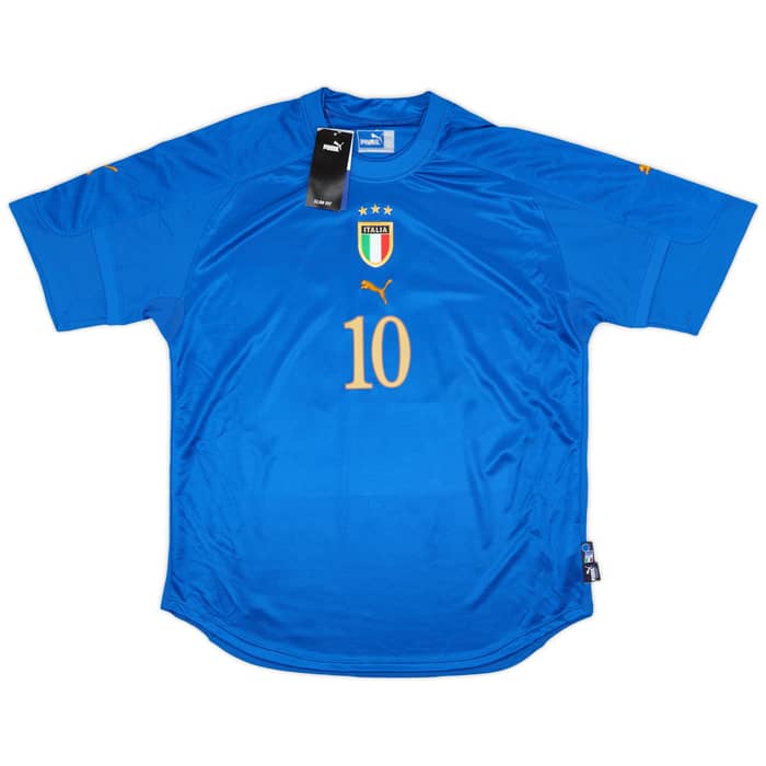 2004-06 Italy Home Shirt Totti #10 (XXL)