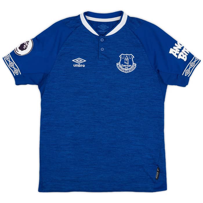 2018-19 Everton Home Shirt Walcott #11 - 9/10 - (L.Boys)
