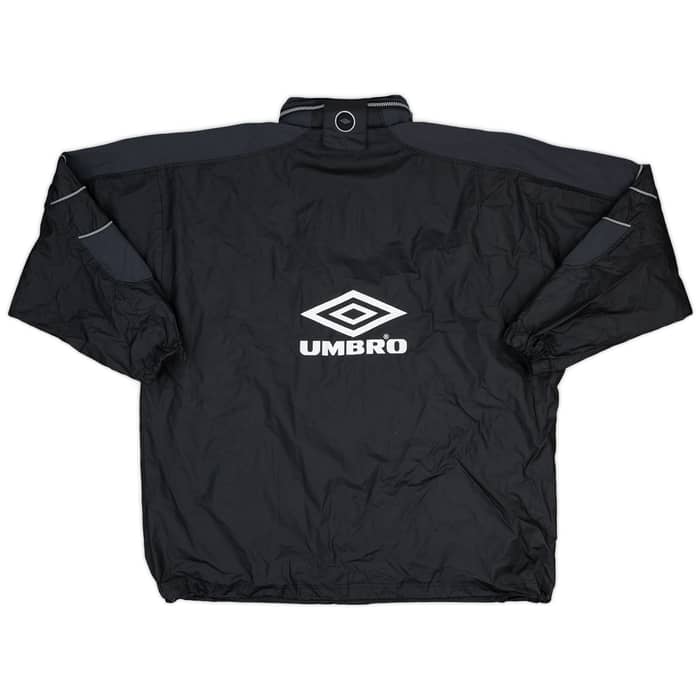 1998-00 Scotland Umbro Hooded 1/4 Zip Training Top - 8/10 - (L)
