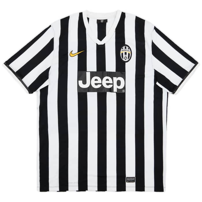 2013-14 Juventus Home Shirt Chiellini #3 - 7/10 - (L)