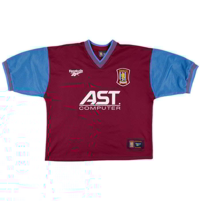 1997-98 Aston Villa Home Shirt Ehiogu #5 - 8/10 - (XS)