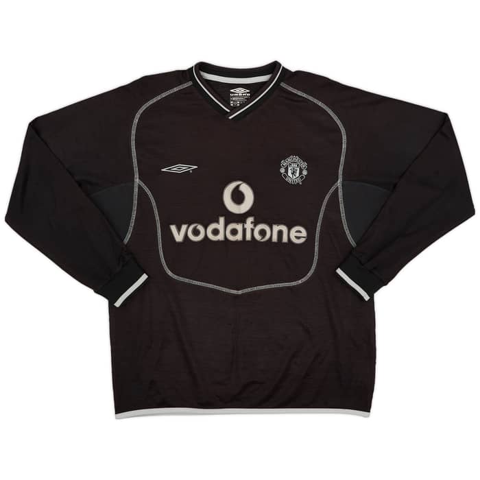 2000-02 Manchester United GK Shirt Barthez #1 - 8/10 - (Y)