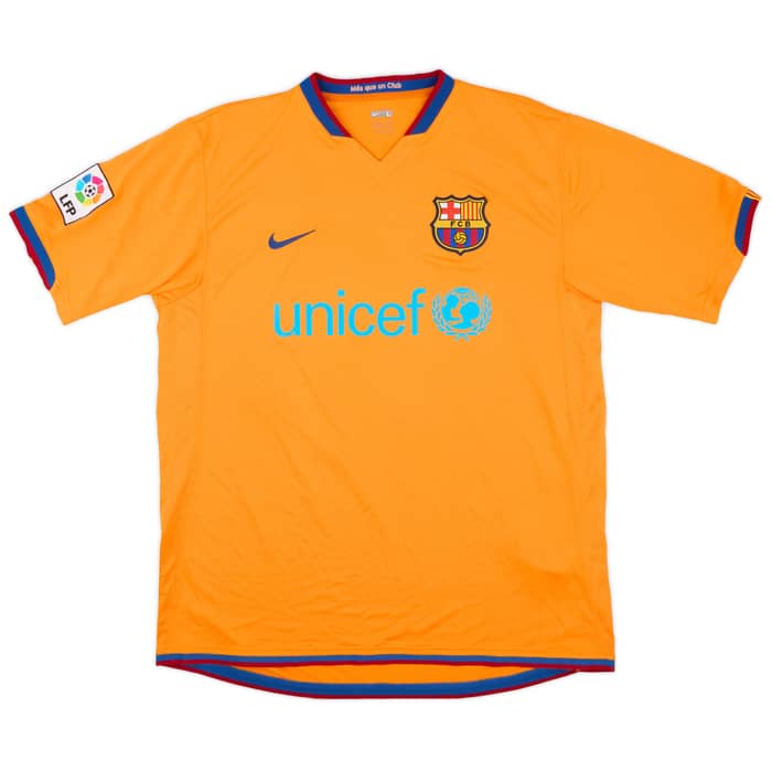 2006-08 Barcelona Away Shirt Messi #19 - 6/10 - (L)