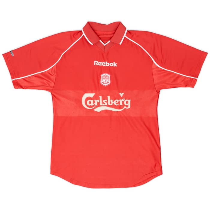 2000-02 Liverpool Home Shirt Fowler #9 - 6/10 - (Y)