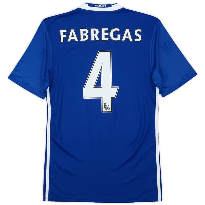 2016-17 Chelsea Player Issue Home Shirt Fabregas #4 (S)