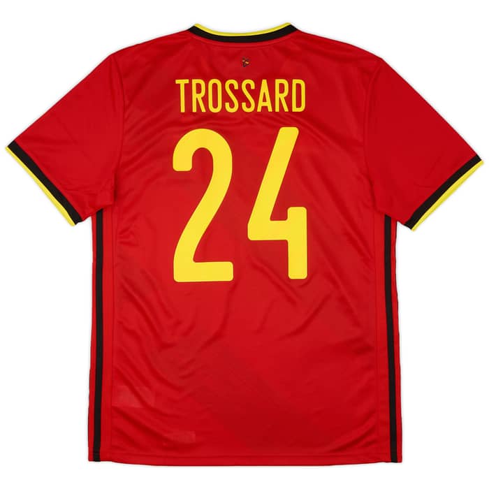 2020-21 Belgium Home Shirt Trossard #24 (M)