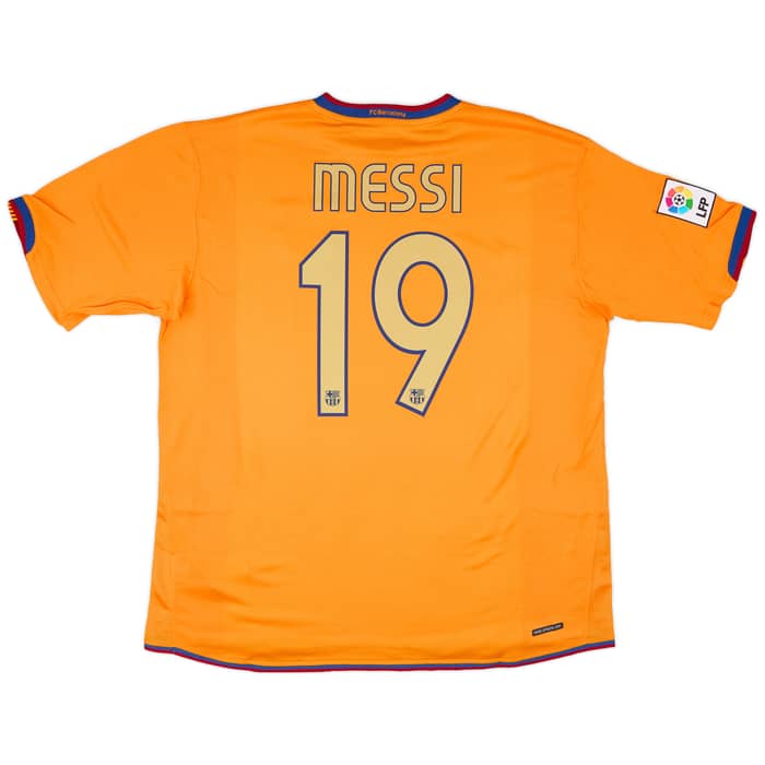 2006-08 Barcelona Away Shirt Messi #19 (XL)
