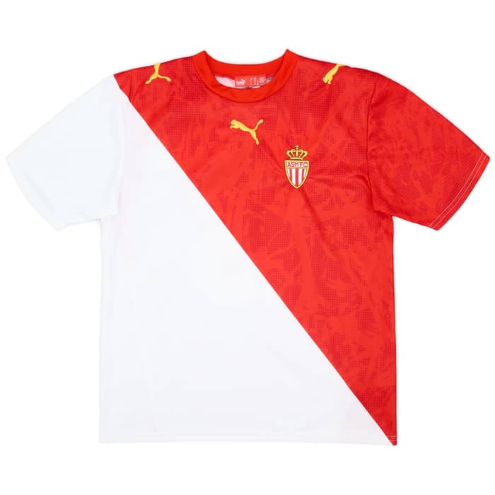 2006-07 Monaco Home Shirt Yaya Toure #15 - 9/10 - (XL.Boys)