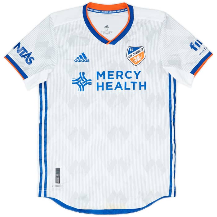 2019 FC Cincinnati Authentic Signed Away Shirt Pettersson #3 - 5/10 - (M)