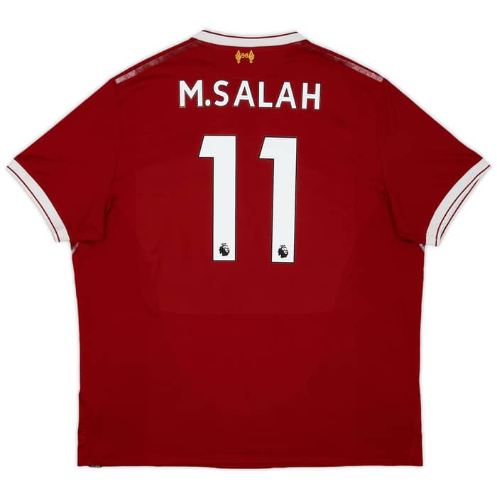 2017-18 Liverpool 125 Years Home Shirt M.Salah #11 - 5/10 - (XXL)