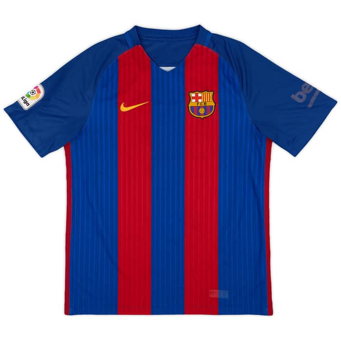 2016-17 Barcelona Home Shirt Messi #10 - 5/10 - (S)