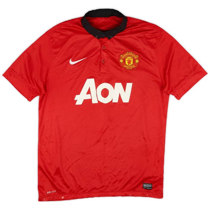 2013-14 Manchester United Home Shirt Rooney #10 - 5/10 - (L)