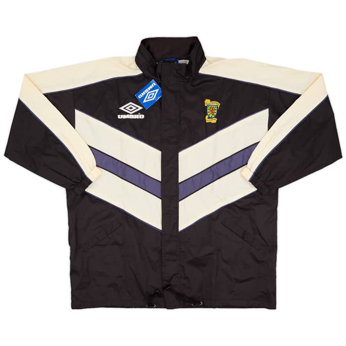 1996-98 Scotland Umbro Hooded Rain Jacket (XL)