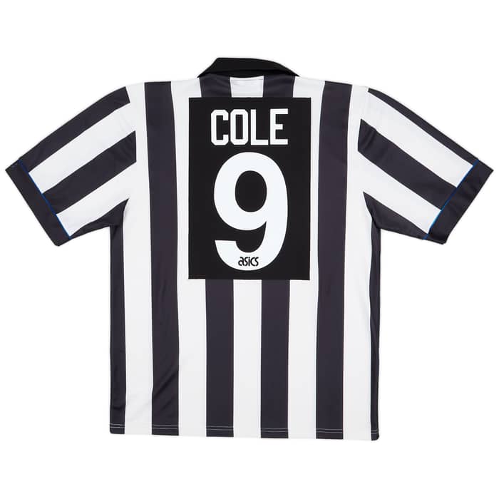 1993-95 Newcastle Home Shirt Cole #9 - 8/10 - (XL)