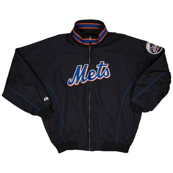 2003-04 New York Mets Majestic Rain Coat - 7/10 - (XXL)