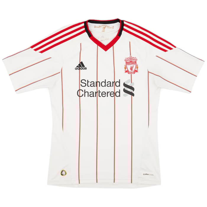 2010-11 Liverpool Away Shirt Gerrard #8 - 6/10 - (S)